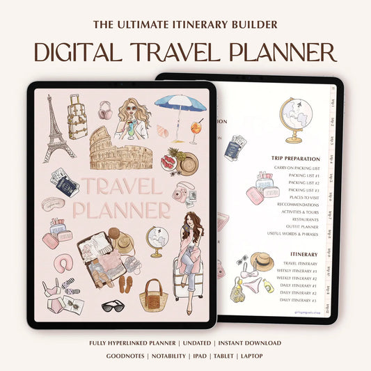 The Ultimate Itinerary Builder - Digital Travel Planner
